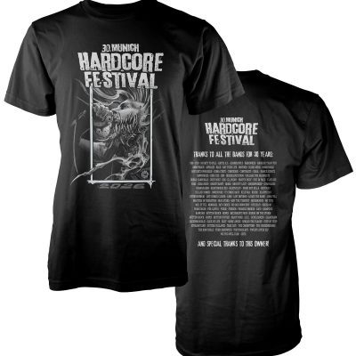T-Shirt 30 Jahre Munich Hardcore-Festival